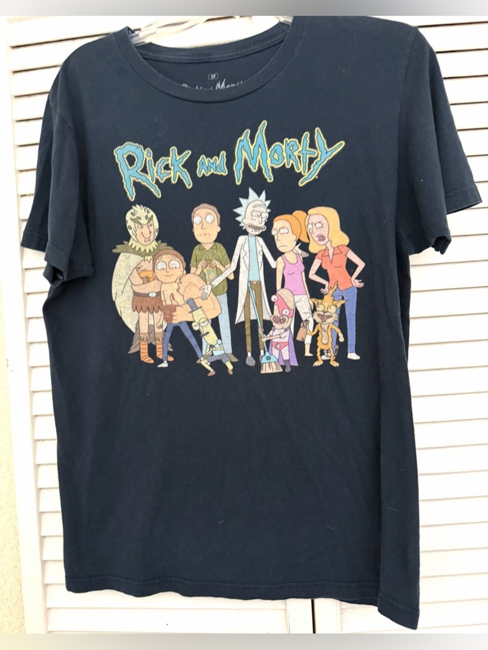 Rick and Morty Graphic Short Sleeve Tee - Black